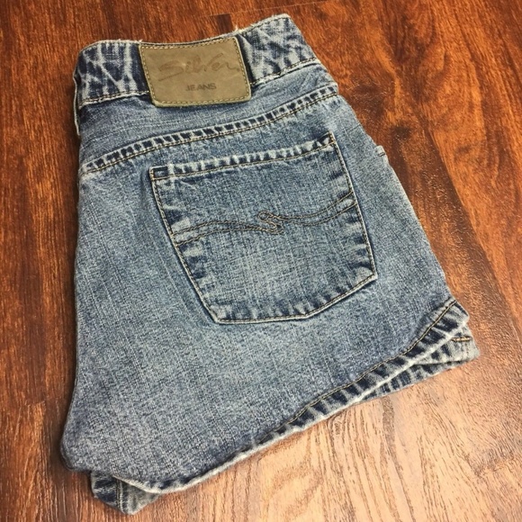 vintage silver jeans